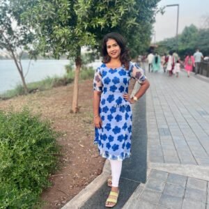 Blue Top for office